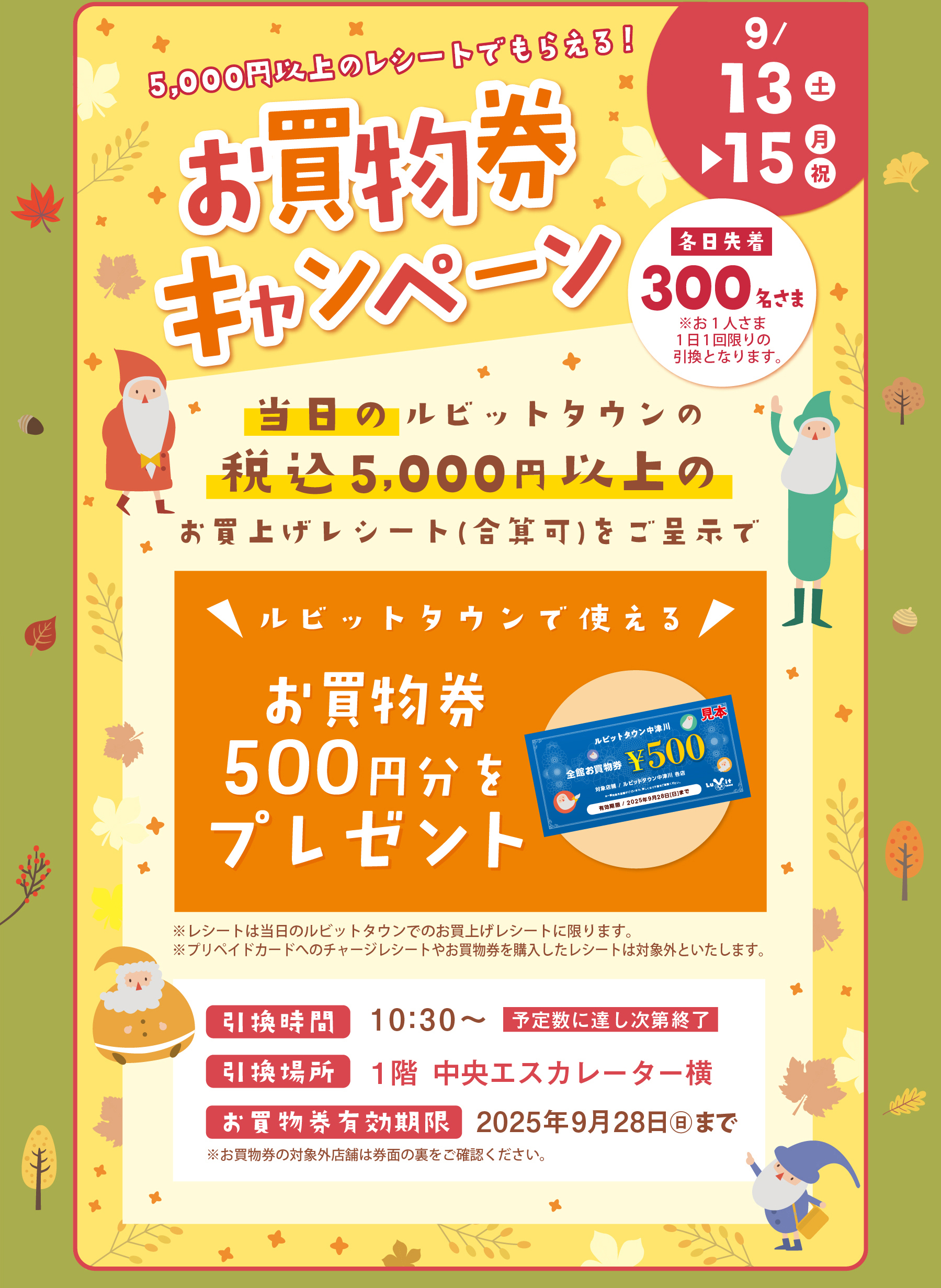お買物券キャンペーン