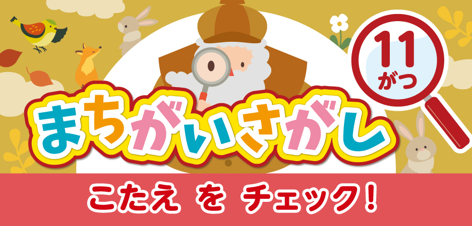 まちがいさがし～ルビット4からのちょうせんじょう～